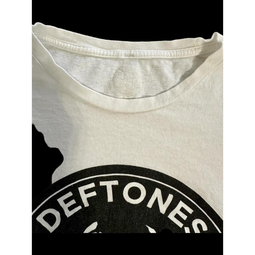 2016 Deftones T Shirt Skulls Size Small No Size Tag Underarm Stains‎ Sacramento - Picture 2 of 7